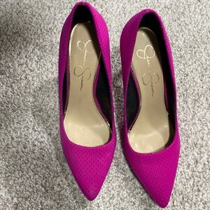 Jessica Simpson pink heels size 9